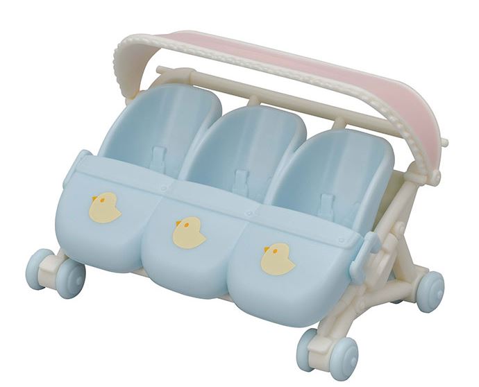 CALICO CRITTERS POUSSETTE TRIPLE MEILLEUR VENDEUR POUP ES